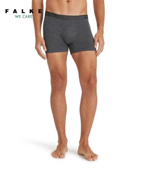 Boxer & Slips Falke Boxer Daily ClimaWool Panske Siva | VMPS-17384