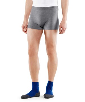 Boxer & Slips Falke Boxer Wool-Tech Light Panske Siva | QSTB-48351