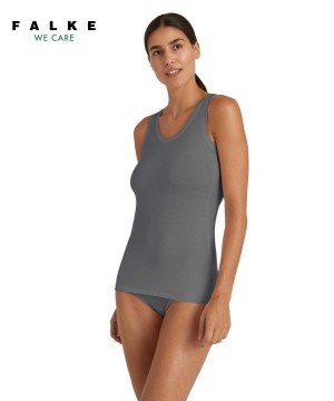 Bras & Tops Falke Top Round-neck Daily ClimaWool Damske Siva | LVRQ-98610