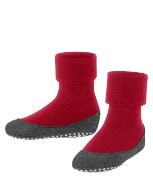 House Socks & Slippers Falke Cosyshoe Teens Slippers Detske Ruzove | ZECU-85694