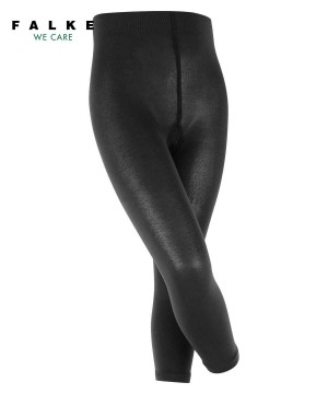Leginy Falke Cotton Touch Leggings Detske Čierne | TDHE-02315