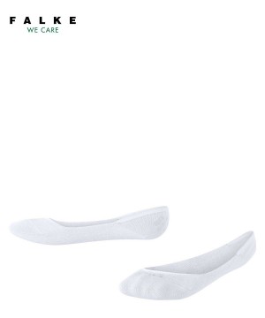 No Show Socks Falke Ballerina Invisibles Detske Biele | WZVO-24365