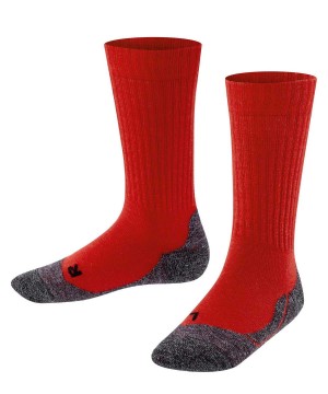 Ponozky Falke Active Warm Socks Detske Červené | ABDZ-34971