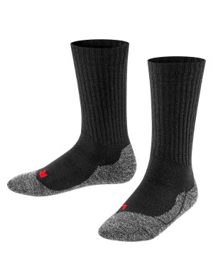 Ponozky Falke Active Warm Socks Detske Čierne | WRKA-86237