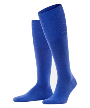 Ponozky Falke Airport Knee-high Socks Panske Modre | KRNT-14032