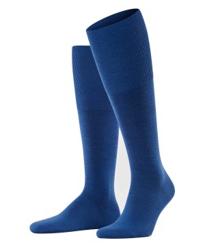 Ponozky Falke Airport Knee-high Socks Panske Modre | JYIK-87230