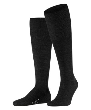 Ponozky Falke Airport Knee-high Socks Panske Siva | BTGJ-36492