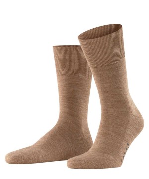 Ponozky Falke Airport Plus Socks Panske Hnede | PEOX-15083