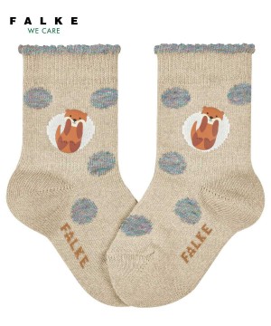 Ponozky Falke Baby Cute Otter Socks Pre Babatka Béžové | RXZN-89176