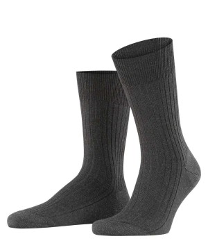 Ponozky Falke Bristol Pure Socks Panske Siva | WARU-09574