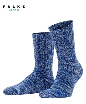 Ponozky Falke Brooklyn Boot socks Panske Modre | DAIS-52019