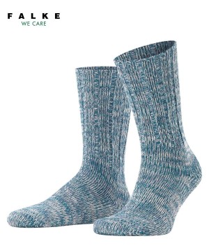 Ponozky Falke Brooklyn Boot socks Panske Zelene | PRWL-80634