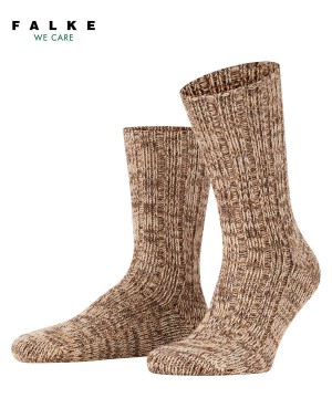 Ponozky Falke Brooklyn Boot socks Panske Béžové | KFCJ-35780