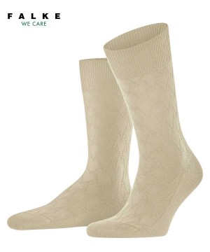 Ponozky Falke Classic Tale Socks Panske Béžové | HWZJ-01752