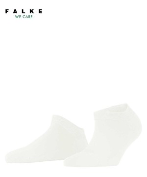 Ponozky Falke ClimaWool Sneaker socks Damske Biele | XJTD-07264