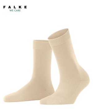Ponozky Falke ClimaWool Socks Damske Béžové | QAXR-18764