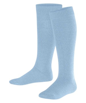 Ponozky Falke Comfort Wool Knee-high Socks Detske Modre | FEQV-41673