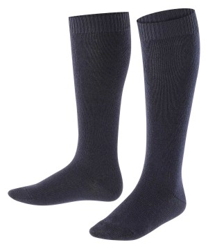 Ponozky Falke Comfort Wool Knee-high Socks Detske Modre | PVSA-08236