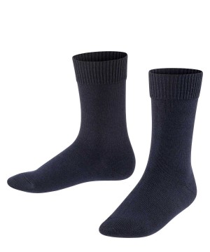 Ponozky Falke Comfort Wool Socks Detske Modre | MFEP-04821
