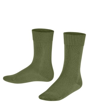 Ponozky Falke Comfort Wool Socks Detske Zelene | JYWM-39185