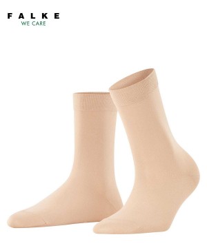 Ponozky Falke Cotton Touch Socks Damske Béžové | GMKL-47935