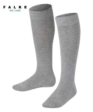 Ponozky Falke Family Knee-high Socks Detske Siva | EBMA-80796
