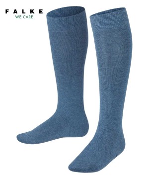 Ponozky Falke Family Knee-high Socks Detske Modre | HZSF-58701