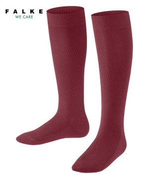 Ponozky Falke Family Knee-high Socks Detske Červené | JCSZ-14702