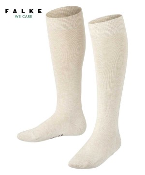 Ponozky Falke Family Knee-high Socks Detske Béžové | LDQB-84976