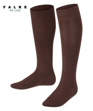Ponozky Falke Family Knee-high Socks Detske Hnede | ITBD-84953