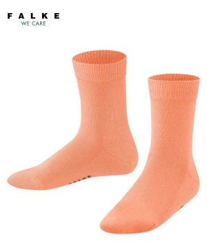 Ponozky Falke Family Socks Detske Červené | FWKC-67925