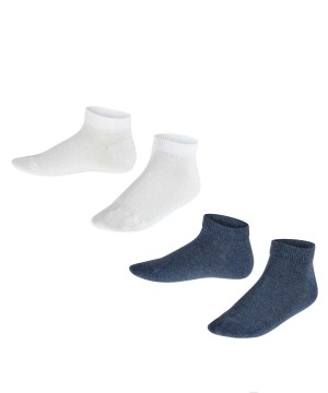Ponozky Falke Happy 2-Pack Sneaker socks Detske Multicolored | XFQZ-15769