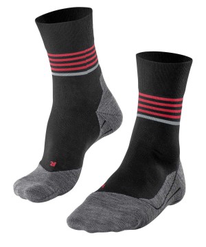Ponozky Falke RU4 Endurance Reflect Running Socks Panske Čierne | AGVU-06425