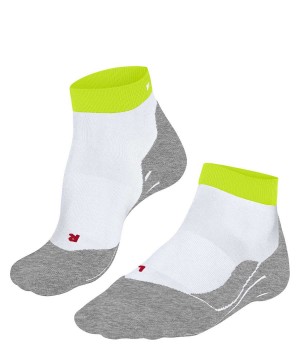 Ponozky Falke RU4 Endurance Short Running Short sock Panske Biele | ITLK-19487