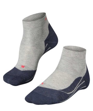 Ponozky Falke RU4 Endurance Short Running Short sock Panske Siva | ARUT-75423