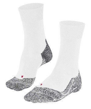 Ponozky Falke RU4 Light Performance Running Socks Panske Biele | YOHW-62159