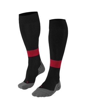 Ponozky Falke RU Compression Energy Running Knee-high Socks Panske Čierne | OSEF-09452