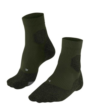 Ponozky Falke RU Trail Grip Running Socks Panske Zelene | PBAF-45217