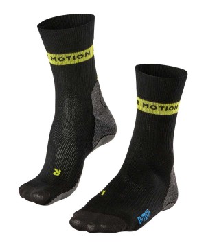 Ponozky Falke RU True Motion Aion Running Socks Panske Čierne | PEKC-20751
