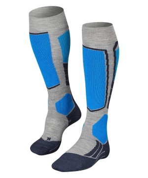 Ponozky Falke SK2 Intermediate Skiing Knee-high Socks Panske Siva | DVGH-62318
