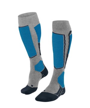 Ponozky Falke SK2 Intermediate Vegan Skiing Knee-high Socks Panske Siva | YGIL-58329