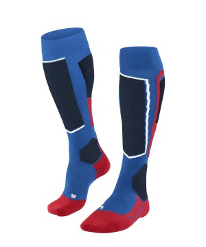 Ponozky Falke SK2 Intermediate Vegan Skiing Knee-high Socks Panske Modre | MPOI-17930