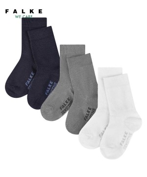 Ponozky Falke Sensitive 3-Pack Socks Pre Babatka Multicolored | SRKA-43569