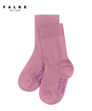 Ponozky Falke Sensitive Socks Pre Babatka Ruzove | CVQO-53196