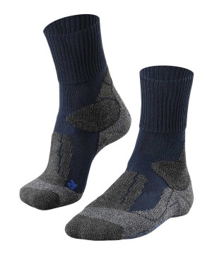 Ponozky Falke TK1 Adventure Cool Trekking Socks Panske Modre | PUJD-06347