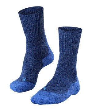 Ponozky Falke TK1 Adventure Wool Trekking Socks Panske Modre | ZUPQ-09367