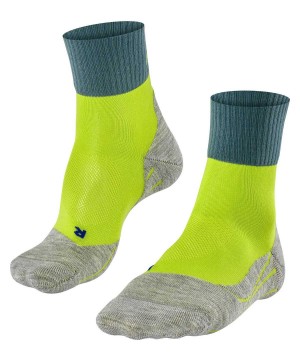 Ponozky Falke TK2 Explore Cool Short Trekking Short sock Panske Zelene | ZXBR-75948