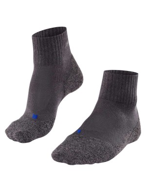 Ponozky Falke TK2 Explore Cool Short Trekking Short sock Panske Siva | KGEW-42950