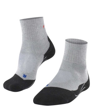 Ponozky Falke TK2 Explore Cool Short Trekking Short sock Panske Siva | VIFS-32564