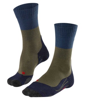 Ponozky Falke TK2 Explore Trekking Socks Panske Zelene | HCRU-17583
